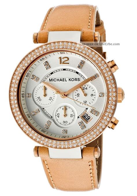 michael kors damenuhr mit lederband|Uhren mit Lederarmband .